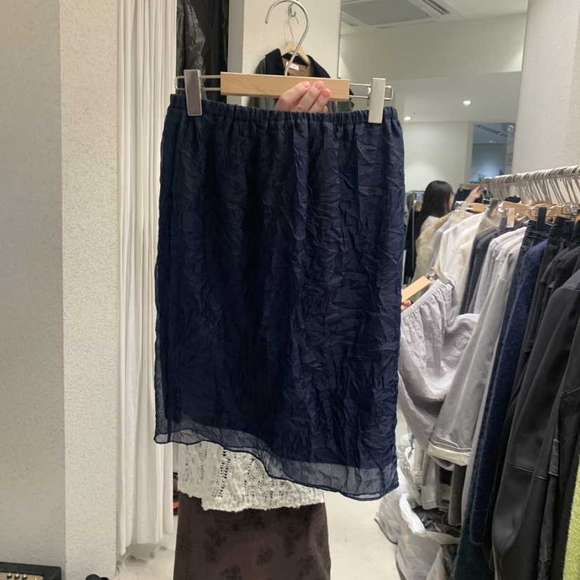 SSENIQUE東大門直郵女裝新品熱賣真品推薦半身裙中短裙褶皺SSENIQUE半身裙/中短裙