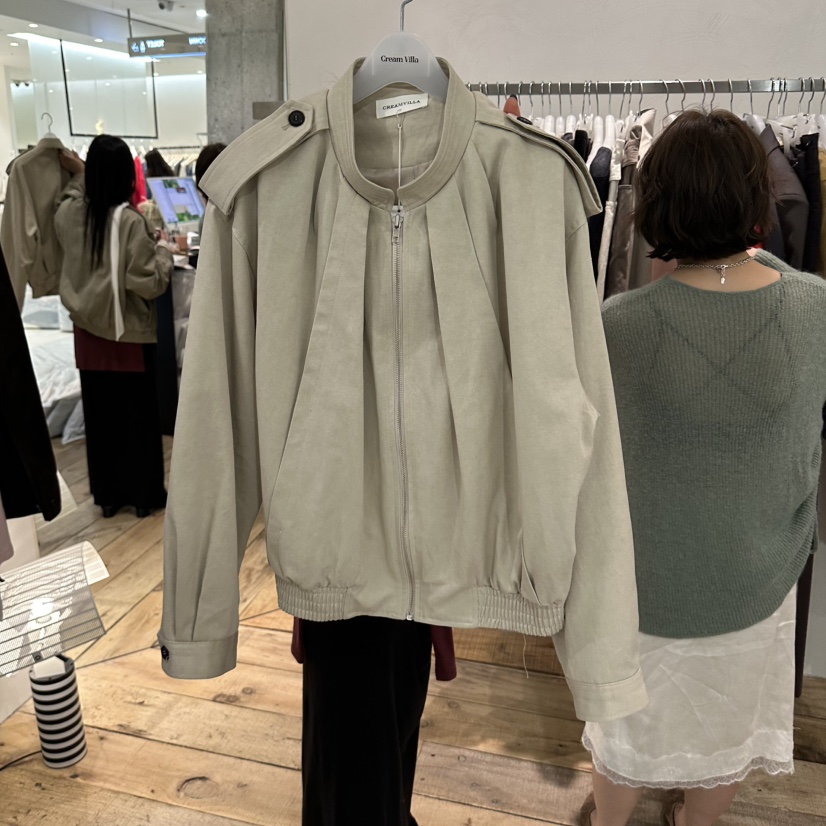 CREAM VILLA東大門實拍女裝新品推薦夾克CREAM VILLA夾克圖色2