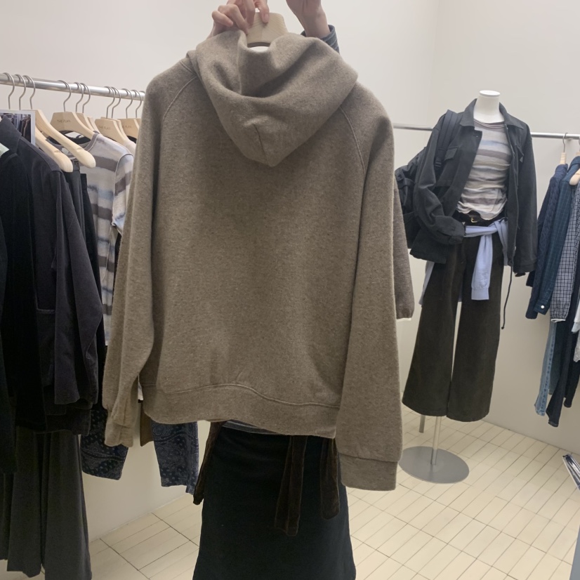 THEPLAN東大門直郵女裝新品真品推薦休閑時尚衛衣連帽衫羊毛THE PLAN衛衣