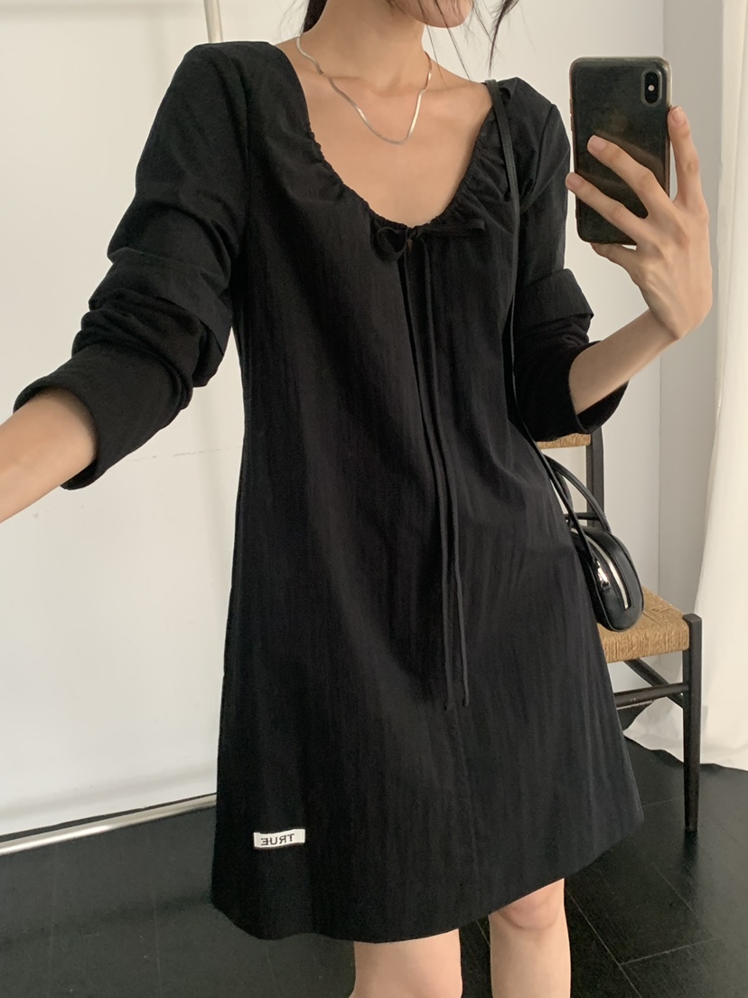 TRUE東大門代購女裝新品人氣推薦真品熱賣休閑職業連衣裙OPSTRUE連衣裙