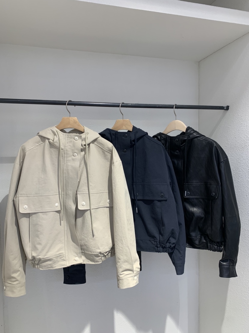 IR BIEN/BIENBIEN東大門代購女士新品時尚真品夾克兜帽IR BIEN/BIENBIEN夾克