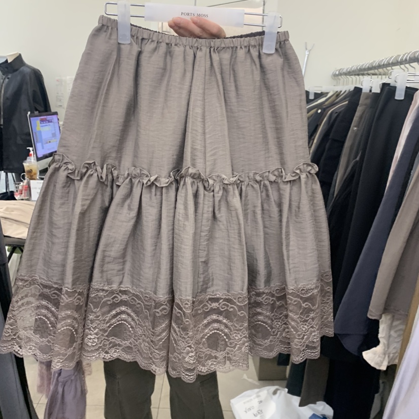 PORTS MOSS韓國代購女裝新品真品推薦人氣時尚半身裙中短裙PORTS_MOSS半身裙/中短裙圖色2