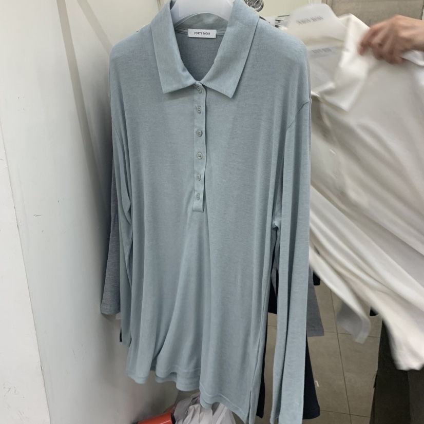 PORTS MOSS韓國直郵女裝新款休閑推薦時尚熱賣真品長袖T恤PORTS_MOSS長袖T恤圖色2