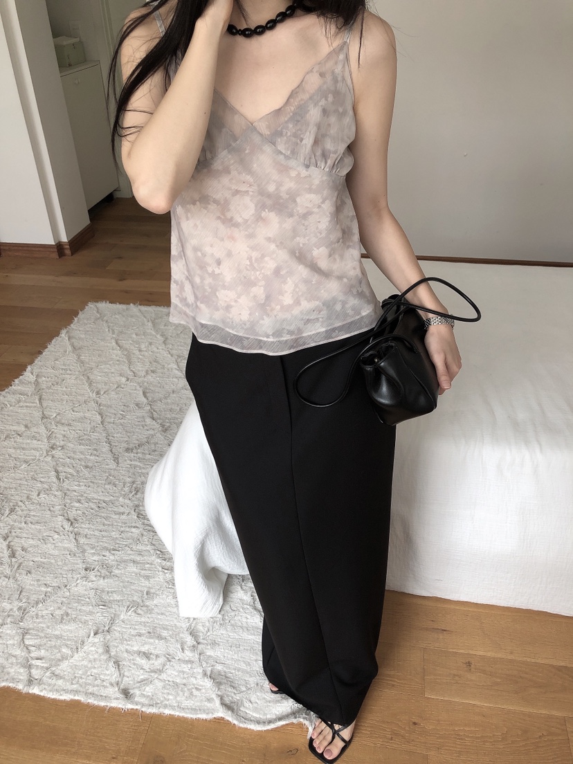 LE BUTTER東大門實拍女裝新款熱賣時尚人氣真品吊帶背心LE BUTTER吊帶/背心