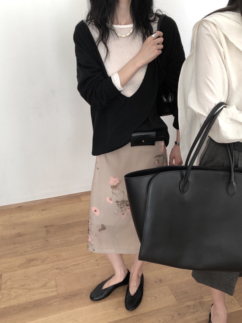 LE BUTTER韓國代購女士新品休閑人氣真品熱賣針織衫深V領LE BUTTER針織衫