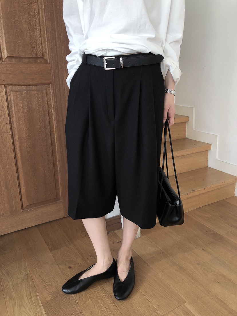 LE BUTTER韓國直郵女士新品人氣真品時尚熱賣短褲不含腰帶LE BUTTER短褲