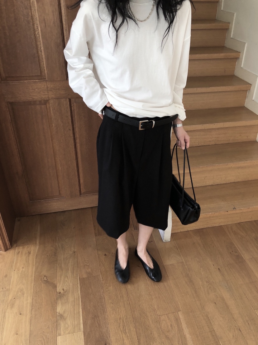 LE BUTTER韓國直郵女士新品人氣真品時尚熱賣短褲不含腰帶LE BUTTER短褲