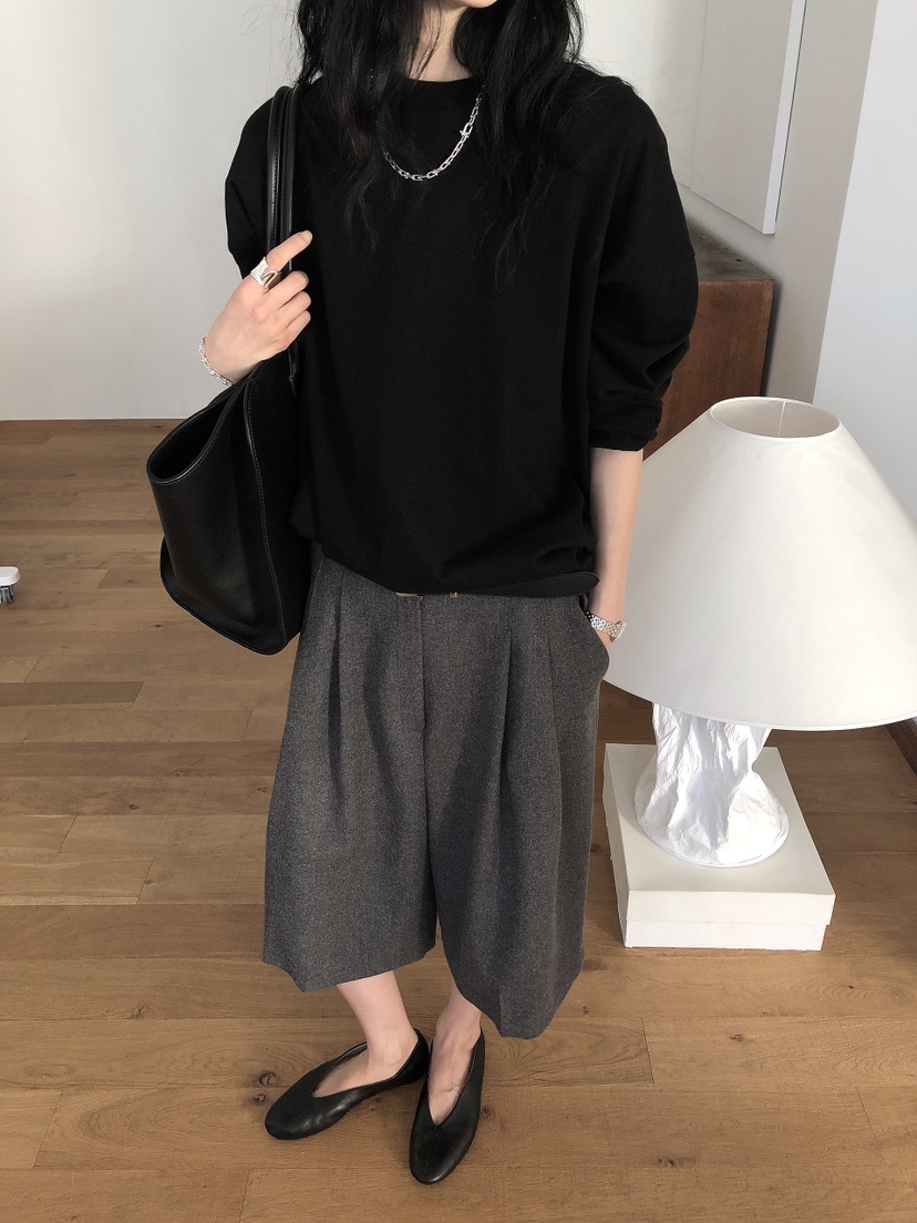 LE BUTTER東大門實拍女士新款推薦休閑人氣真品時尚長袖T恤LE BUTTER長袖T恤