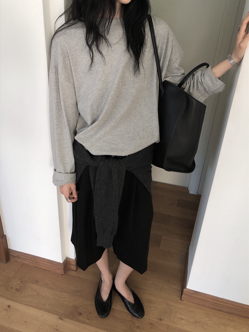 LE BUTTER東大門實拍女士新款推薦休閑人氣真品時尚長袖T恤LE BUTTER長袖T恤