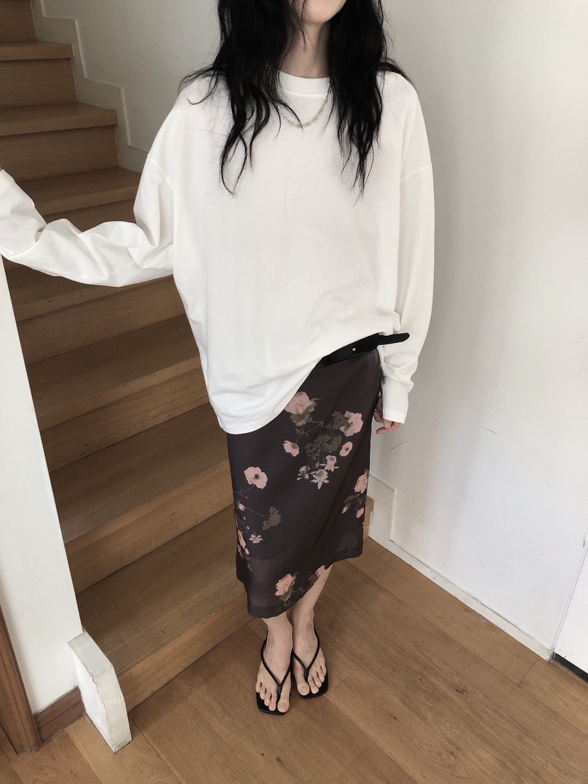 LE BUTTER東大門實拍女士新款推薦休閑人氣真品時尚長袖T恤LE BUTTER長袖T恤圖色3