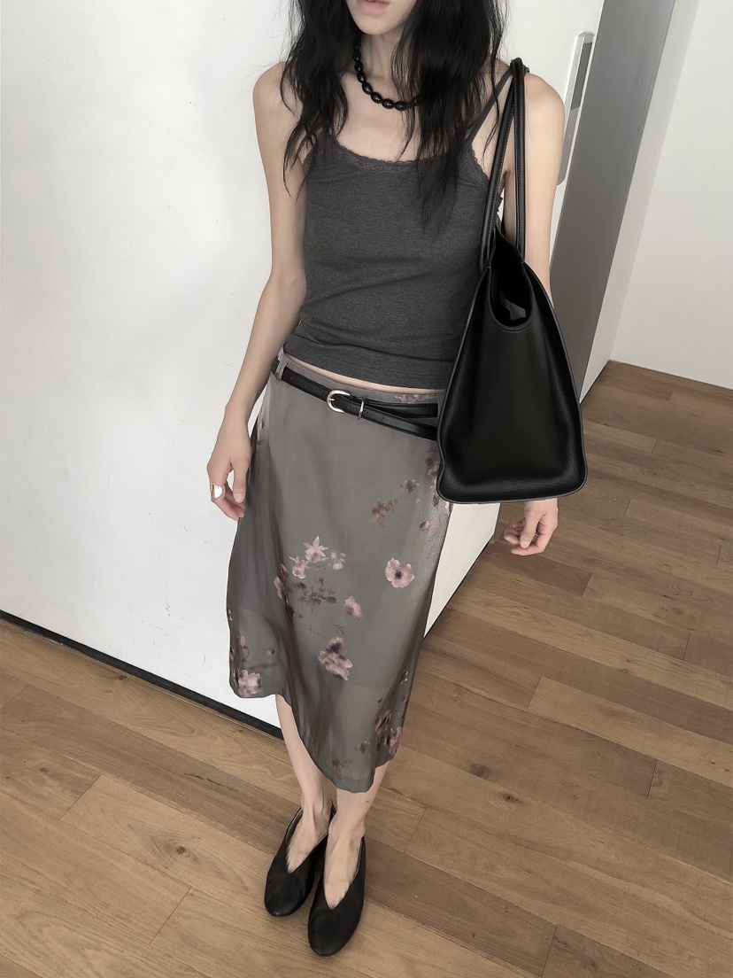 LE BUTTER韓國代購女裝新品推薦真品休閑吊帶背心蕾絲羅紋LE BUTTER吊帶/背心