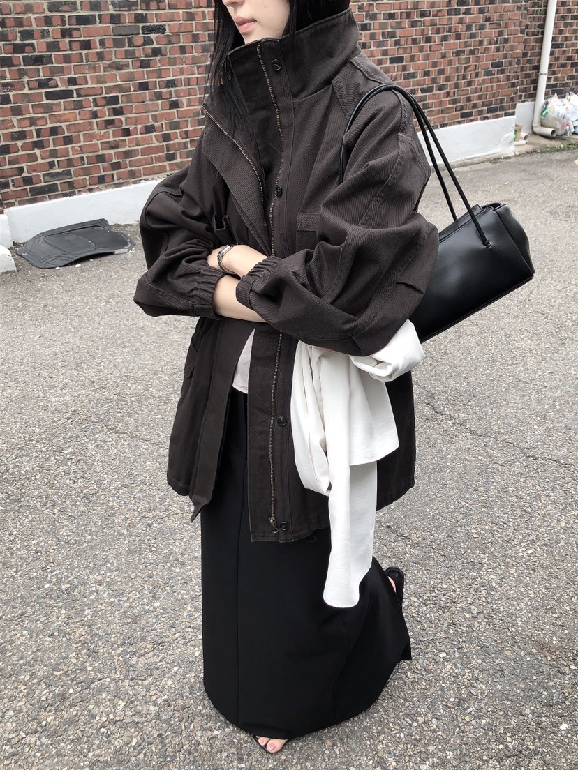LE BUTTER韓國代購女士新款真品推薦休閑人氣時尚夾克水洗LE BUTTER夾克