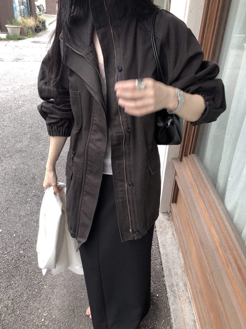 LE BUTTER韓國代購女士新款真品推薦休閑人氣時尚夾克水洗LE BUTTER夾克