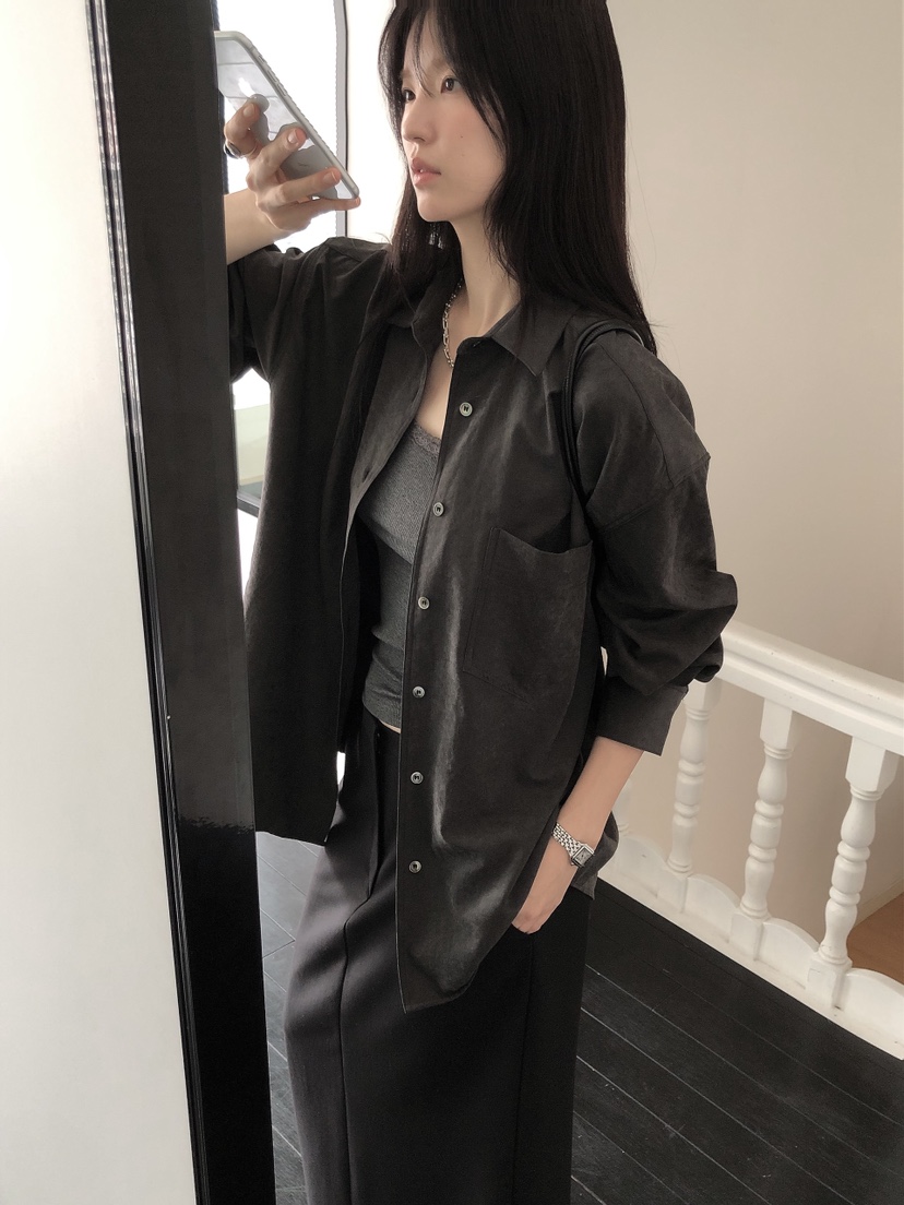 LE BUTTER東大門代購女裝新款推薦真品休閑人氣襯衫蕾絲衫LE BUTTER襯衫/蕾絲衫