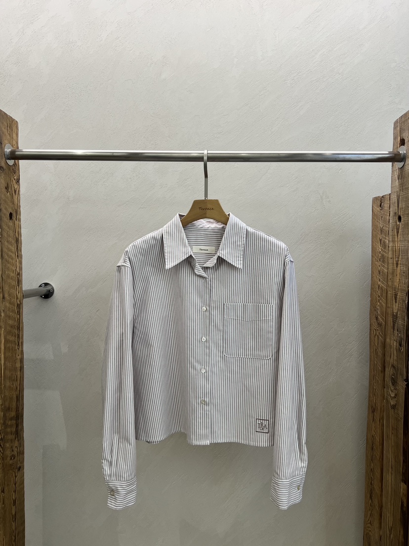 TERRACE東大門代購女裝新品人氣熱賣時尚休閑推薦襯衫蕾絲衫TERRACE襯衫/蕾絲衫圖色3