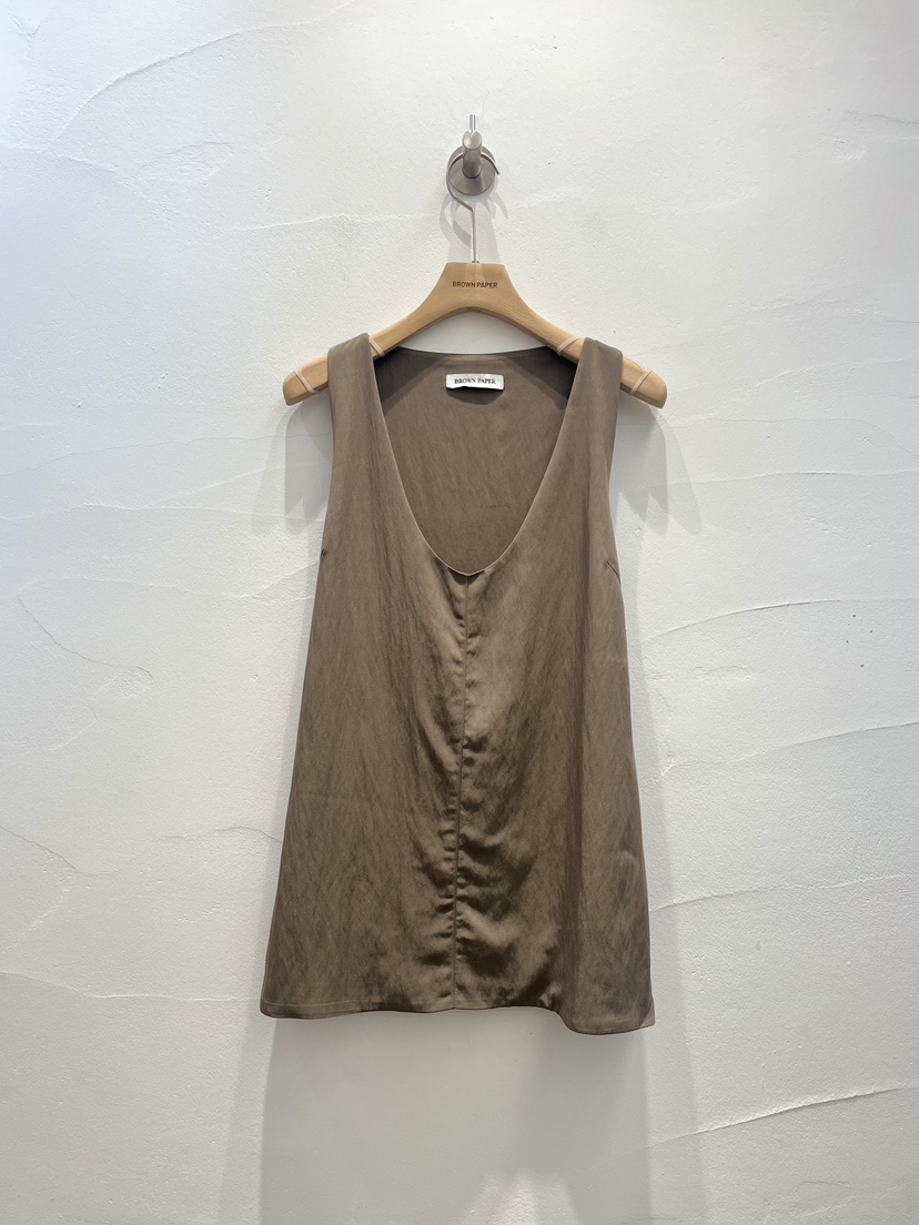 BROWN PAPER東大門實拍女士新款真品時尚熱賣推薦吊帶背心BROWN PAPER吊帶/背心圖色1