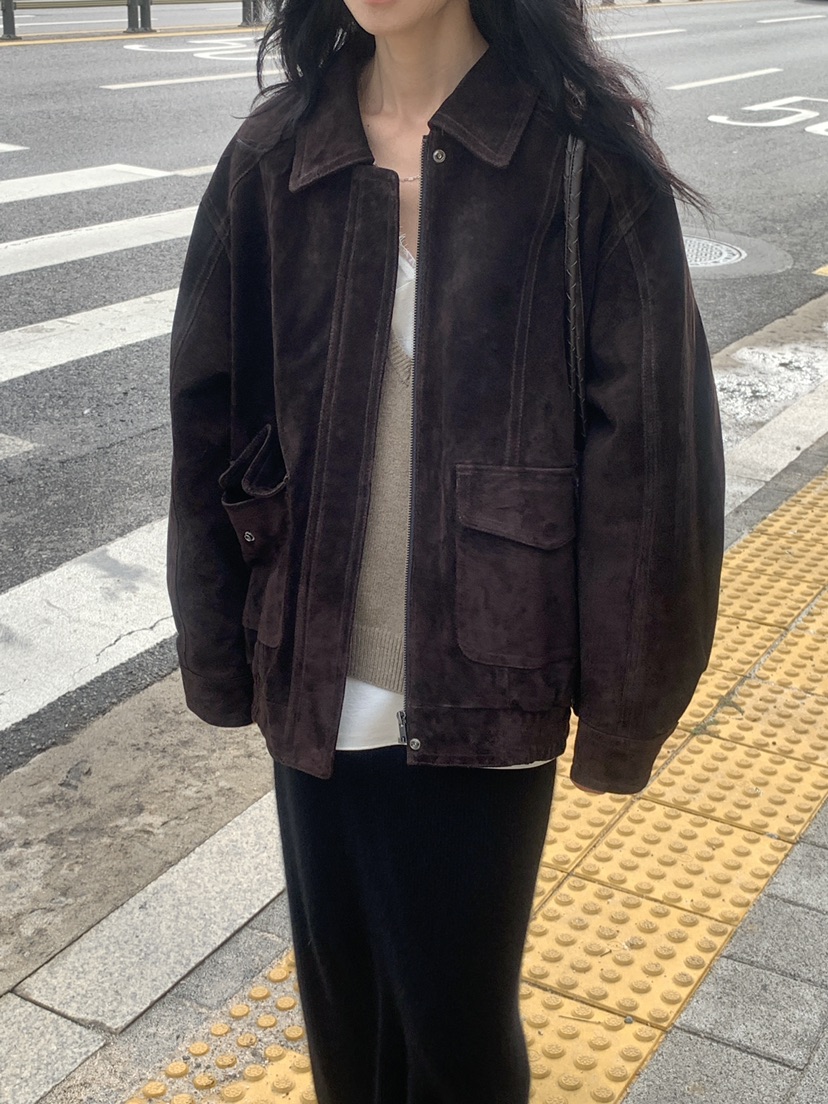 SORBET/FLAT WHITE韓國直郵女士新品休閑熱賣人氣真品夾克SORBET/FLAT WHITE夾克