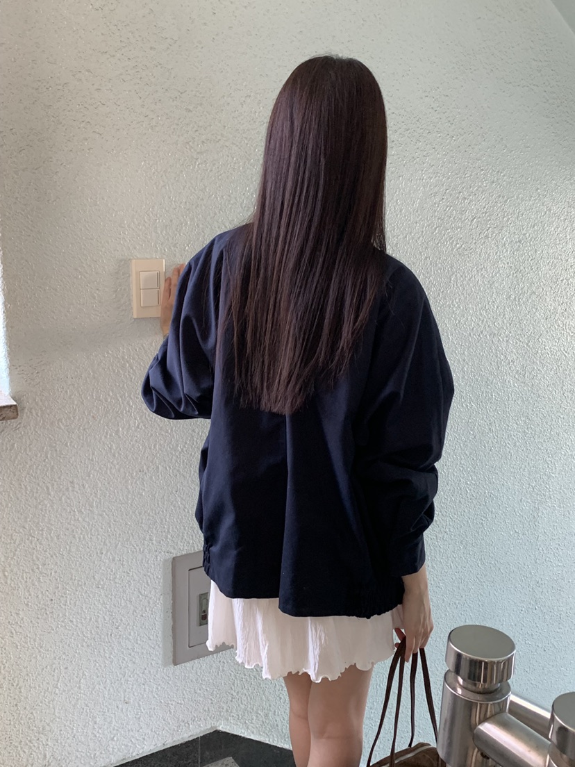 EOMPIT韓國代購女裝新款人氣休閑熱賣推薦真品夾克兩面穿EOMPIT夾克