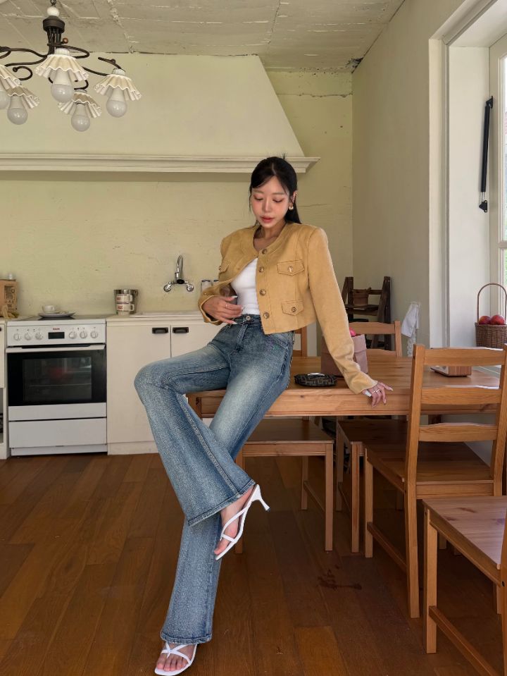 mars韓國直郵女裝新款休閑熱賣推薦人氣時尚真品夾克麂皮mars夾克