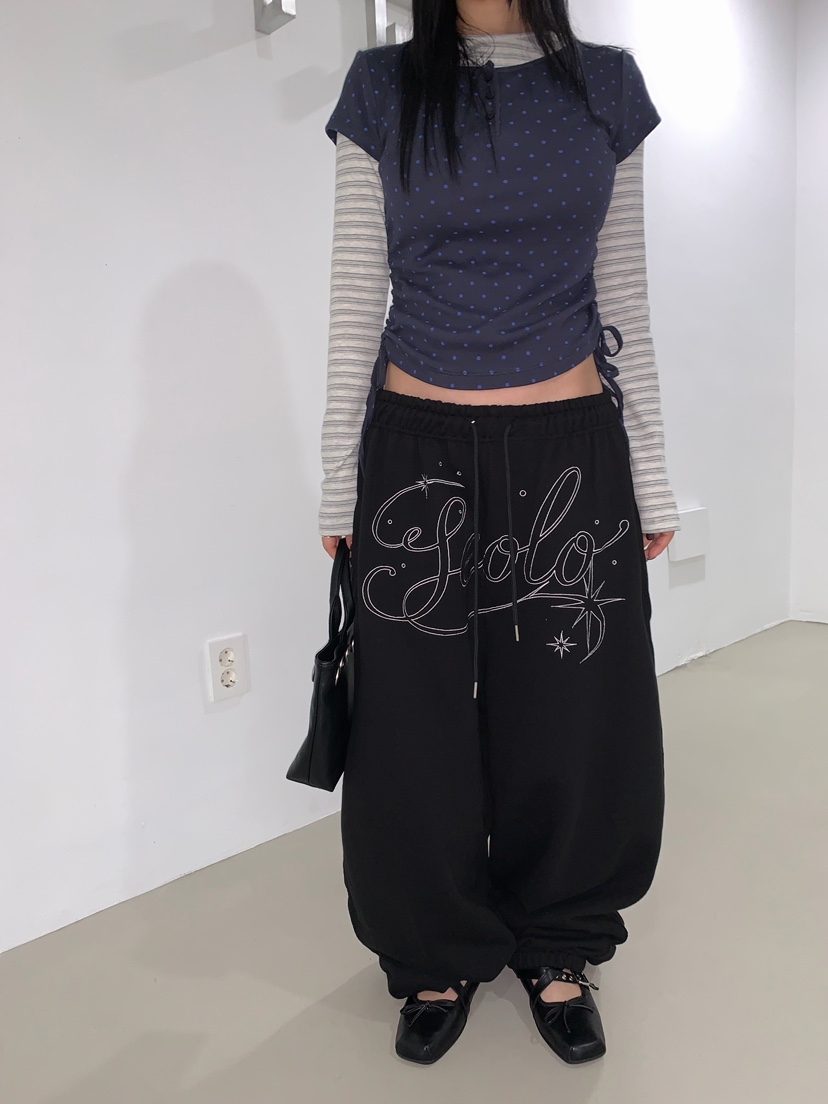 SEOLO東大門直郵女士新款人氣時尚推薦熱賣休閑真品長袖T恤Seolo seoul長袖T恤