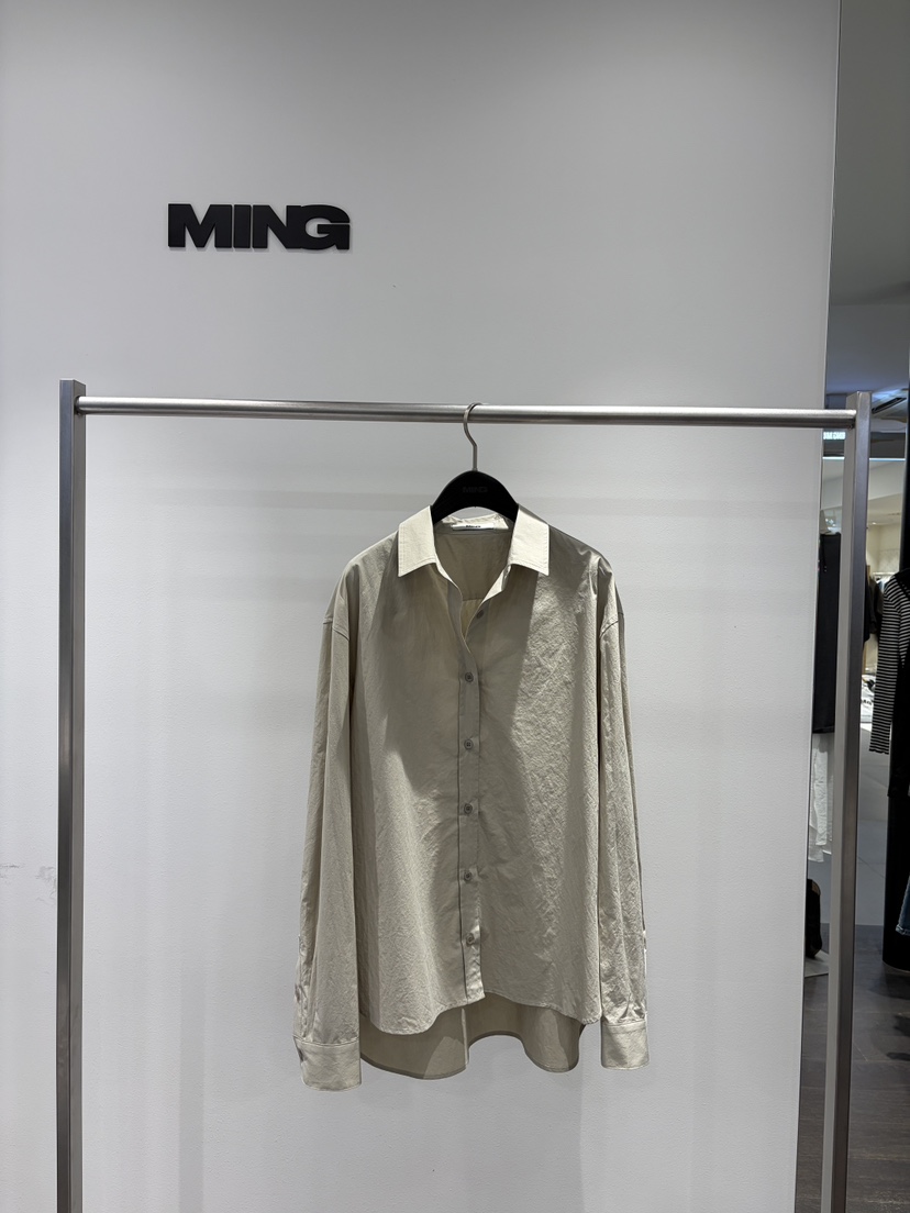 MING/MENG韓國代購女士新品推薦人氣休閑真品襯衫蕾絲衫MING/MENG襯衫/蕾絲衫圖色1