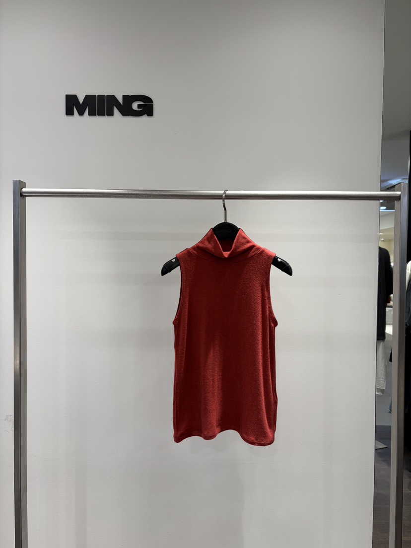 MING/MENG東大門代購女士新品休閑吊帶背心羊毛露背無袖MING/MENG吊帶/背心圖色4