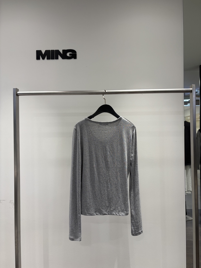 MING/MENG東大門實拍女裝新品真品休閑推薦人氣時尚長袖T恤MING/MENG長袖T恤