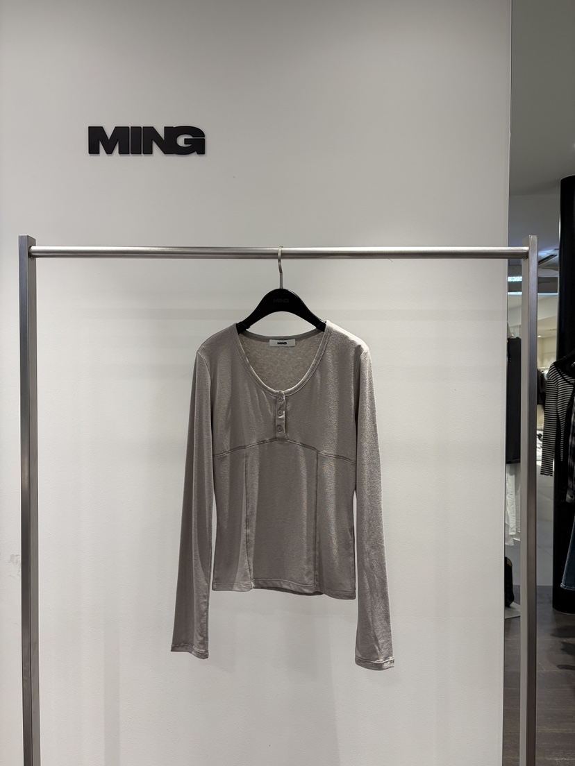 MING/MENG東大門實拍女裝新品真品休閑推薦人氣時尚長袖T恤MING/MENG長袖T恤圖色2