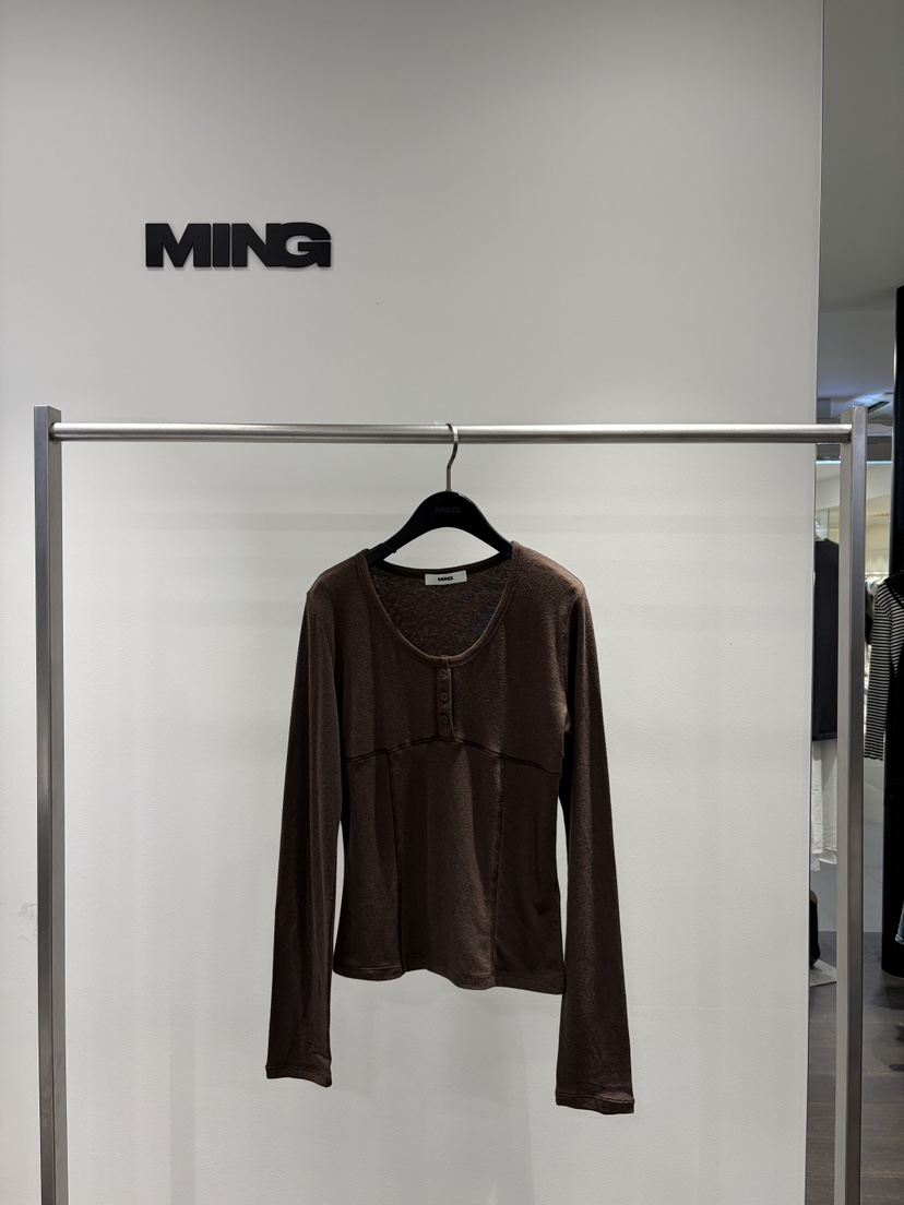 MING/MENG東大門實拍女裝新品真品休閑推薦人氣時尚長袖T恤MING/MENG長袖T恤圖色3