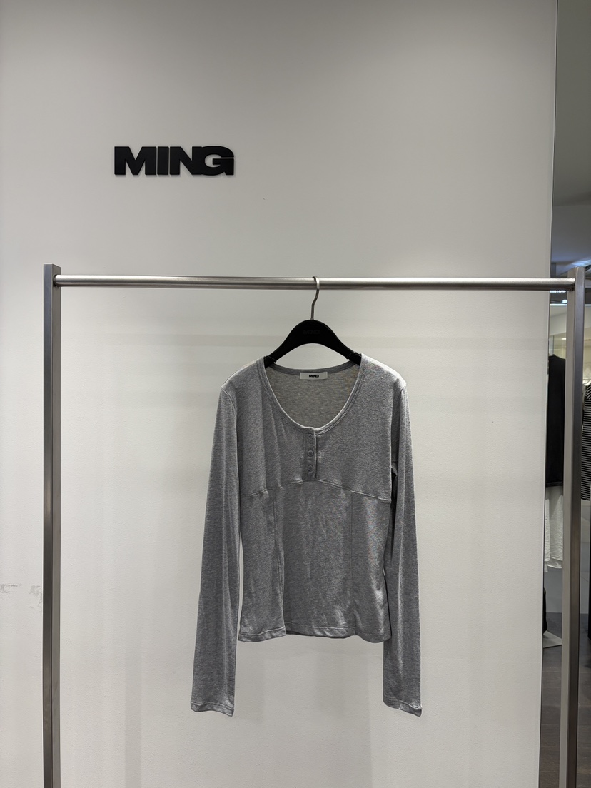 MING/MENG東大門實拍女裝新品真品休閑推薦人氣時尚長袖T恤MING/MENG長袖T恤圖色4