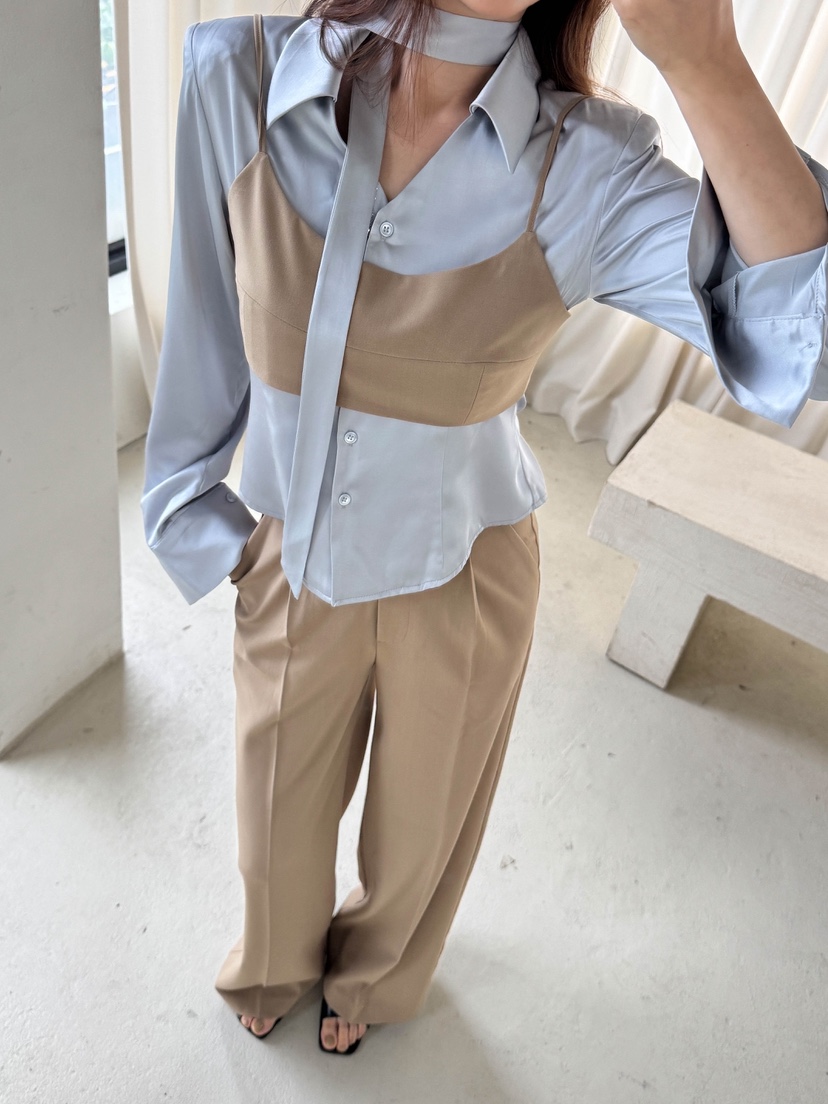 VELEN東大門直郵女士新款時尚真品休閑熱賣推薦人氣吊帶背心VELEN吊帶/背心圖色2