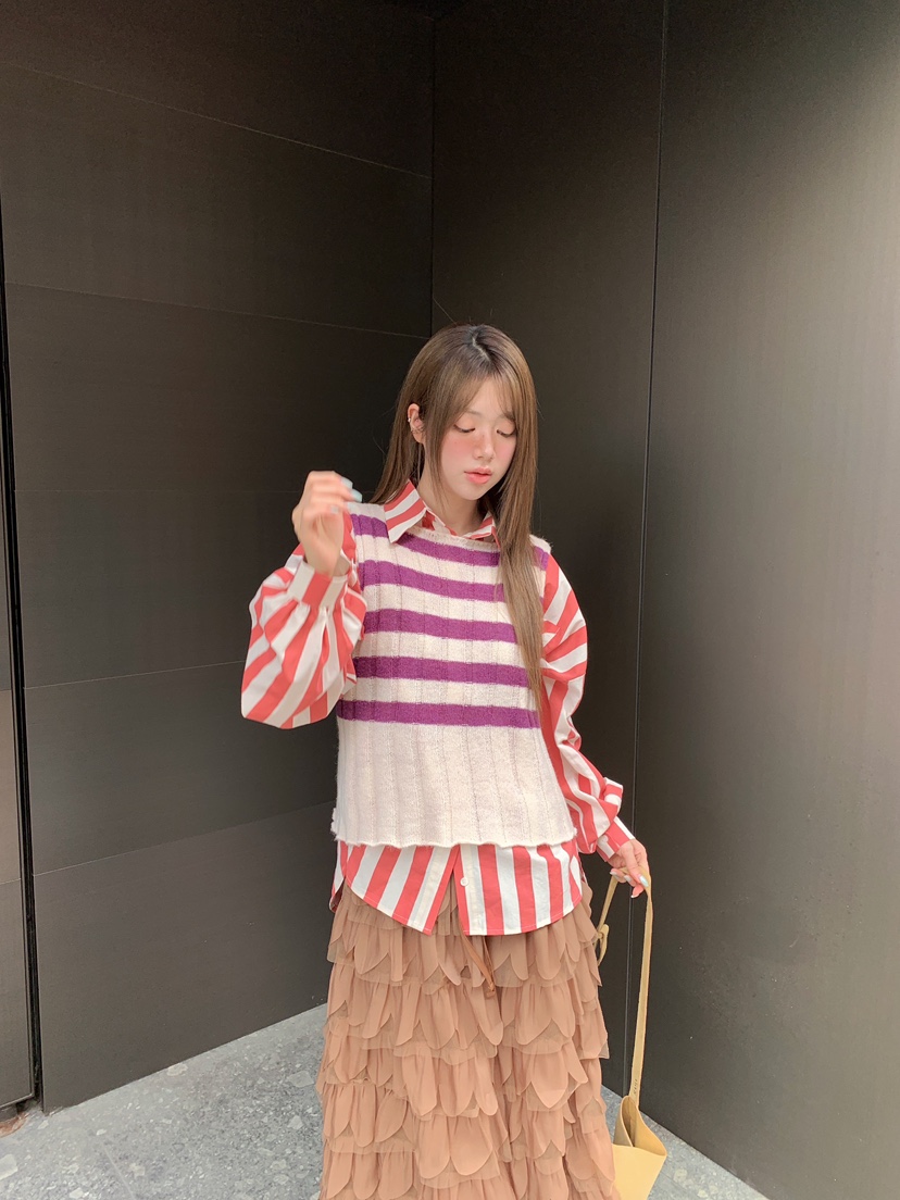 MAISONDEGLORY韓國直郵女士新品人氣休閑推薦熱賣吊帶背心MAISONDEGLORY吊帶/背心