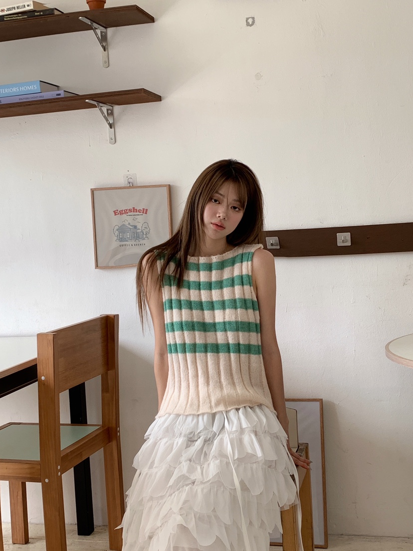 MAISONDEGLORY韓國直郵女士新品人氣休閑推薦熱賣吊帶背心MAISONDEGLORY吊帶/背心