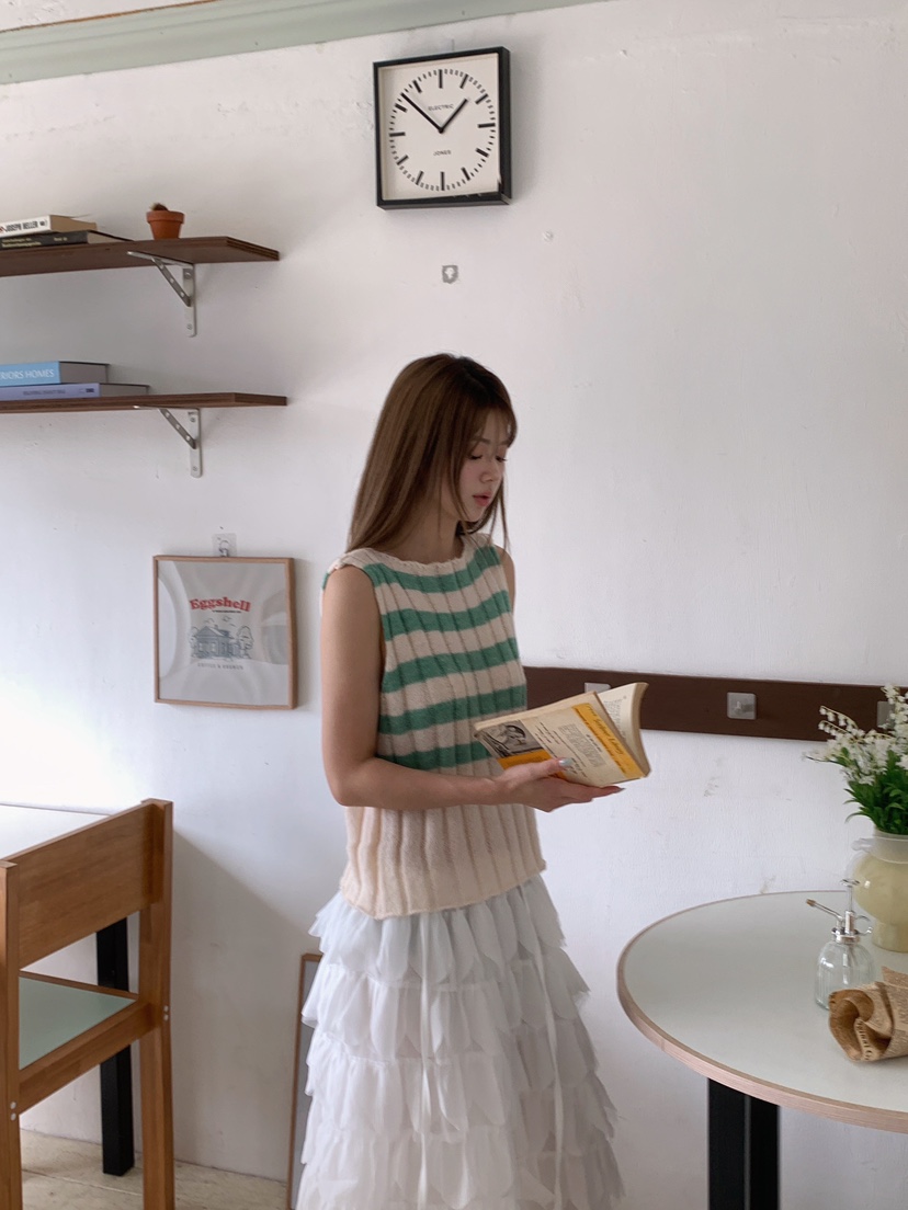 MAISONDEGLORY韓國直郵女士新品人氣休閑推薦熱賣吊帶背心MAISONDEGLORY吊帶/背心
