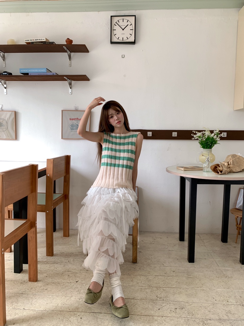 MAISONDEGLORY韓國直郵女士新品人氣休閑推薦熱賣吊帶背心MAISONDEGLORY吊帶/背心