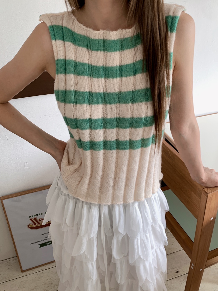 MAISONDEGLORY韓國直郵女士新品人氣休閑推薦熱賣吊帶背心MAISONDEGLORY吊帶/背心