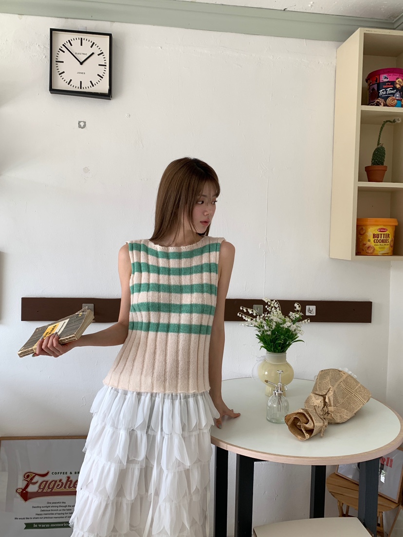 MAISONDEGLORY韓國直郵女士新品人氣休閑推薦熱賣吊帶背心MAISONDEGLORY吊帶/背心