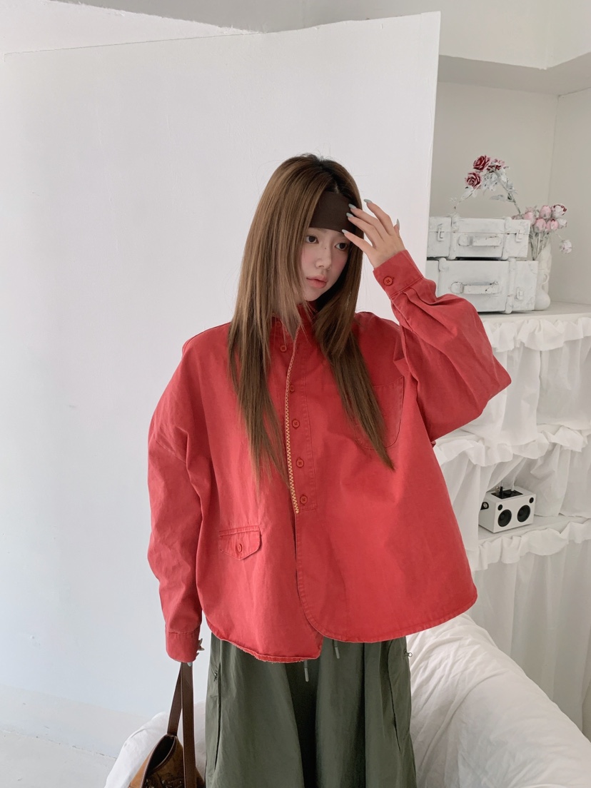 MAISONDEGLORY韓國直郵女士新品推薦人氣真品休閑襯衫蕾絲衫MAISONDEGLORY襯衫/蕾絲衫