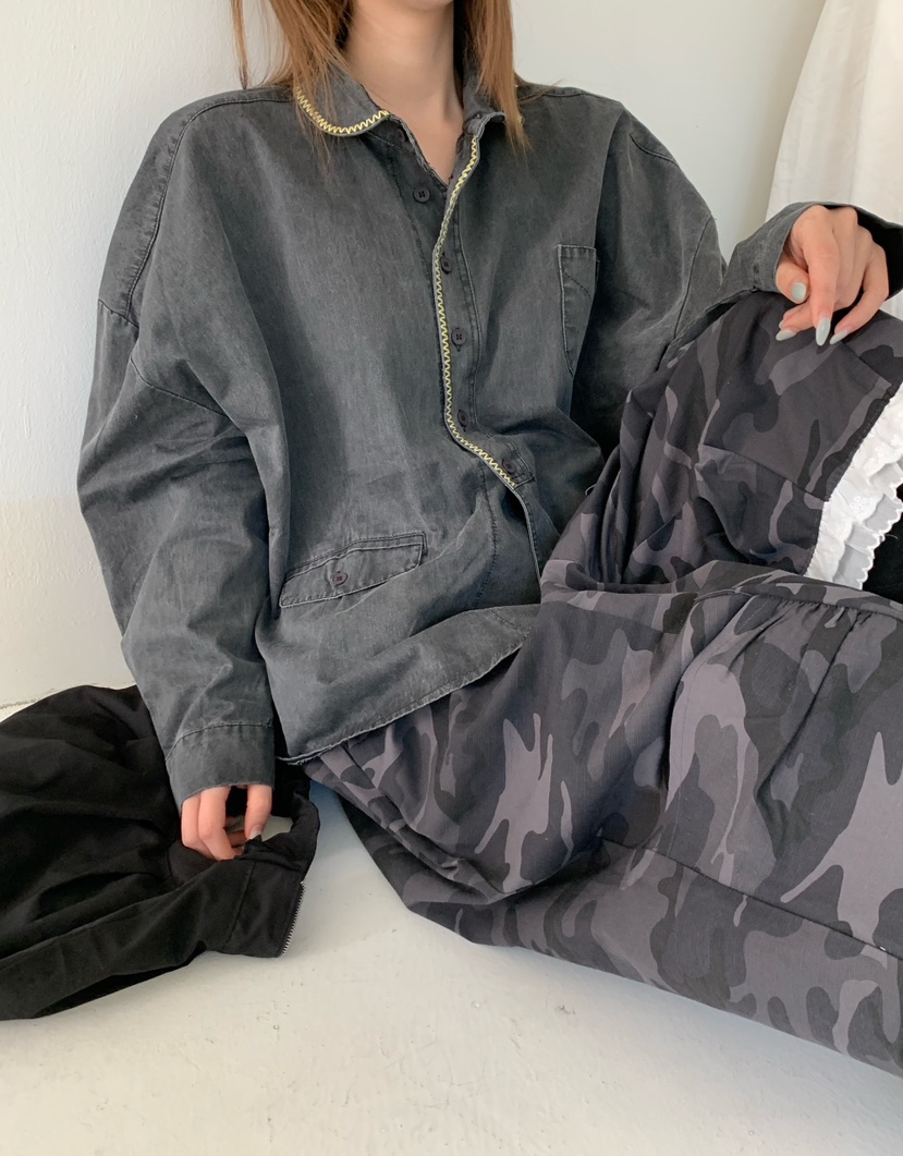 MAISONDEGLORY韓國直郵女士新品推薦人氣真品休閑襯衫蕾絲衫MAISONDEGLORY襯衫/蕾絲衫