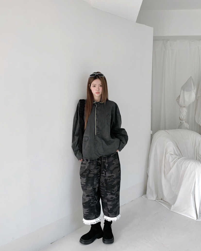 MAISONDEGLORY韓國直郵女士新品推薦人氣真品休閑襯衫蕾絲衫MAISONDEGLORY襯衫/蕾絲衫