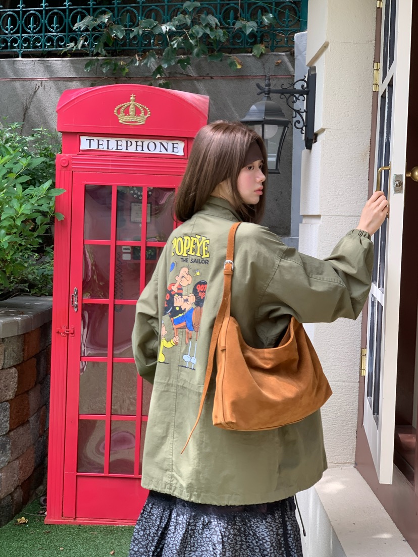 MAISONDEGLORY東大門實拍女裝新款休閑推薦真品夾克大力水手MAISONDEGLORY夾克