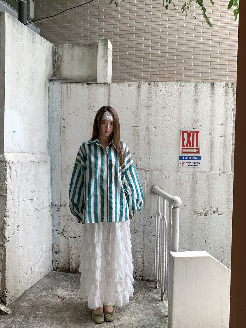 MAISONDEGLORY東大門代購女士新品時尚休閑真品襯衫蕾絲衫MAISONDEGLORY襯衫/蕾絲衫
