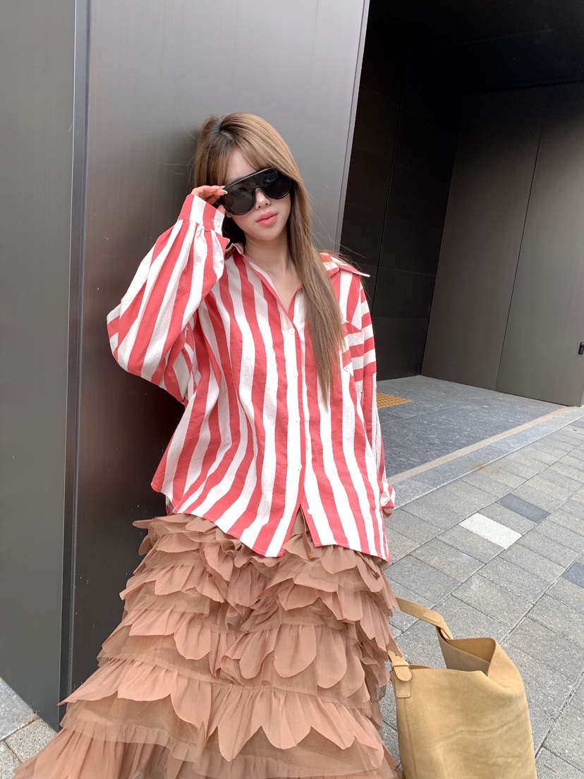 MAISONDEGLORY東大門代購女士新品時尚休閑真品襯衫蕾絲衫MAISONDEGLORY襯衫/蕾絲衫