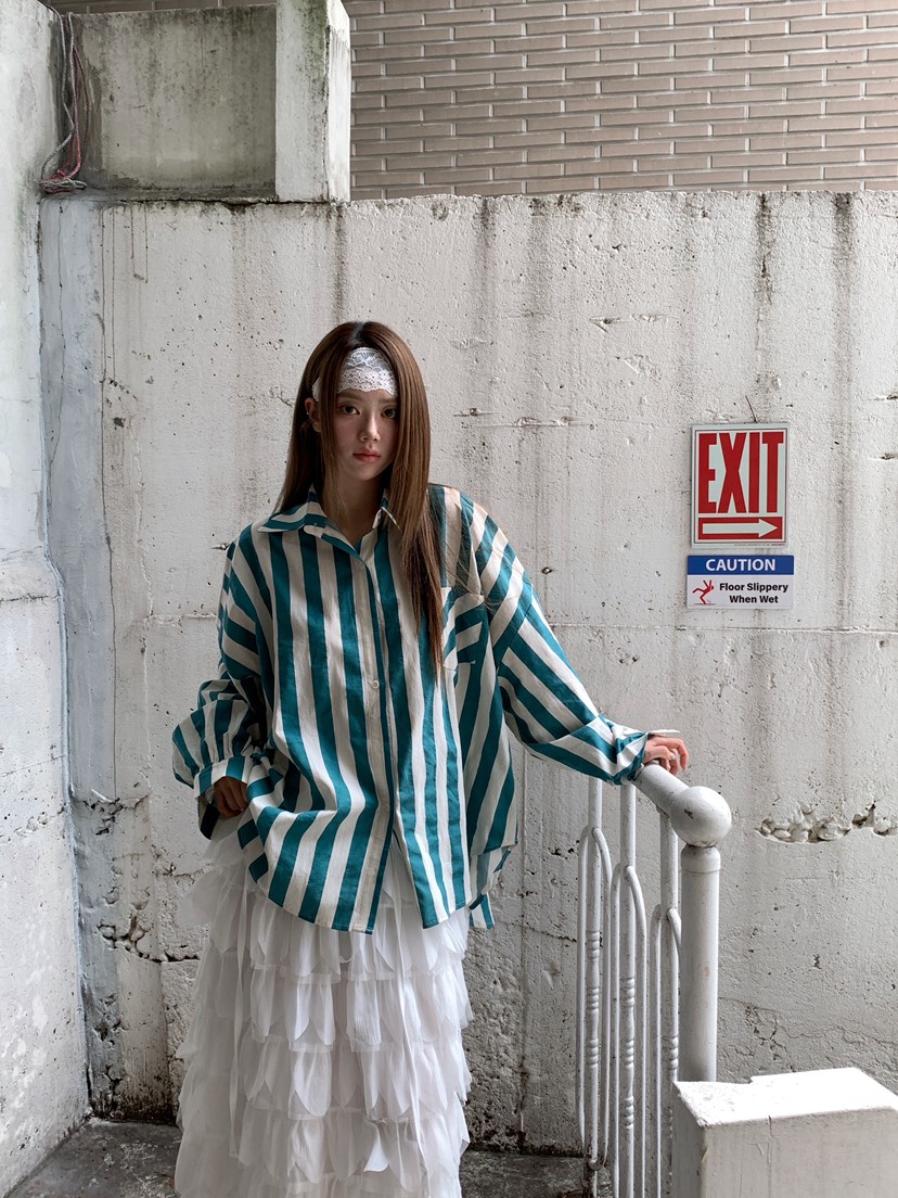 MAISONDEGLORY東大門代購女士新品時尚休閑真品襯衫蕾絲衫MAISONDEGLORY襯衫/蕾絲衫圖色2