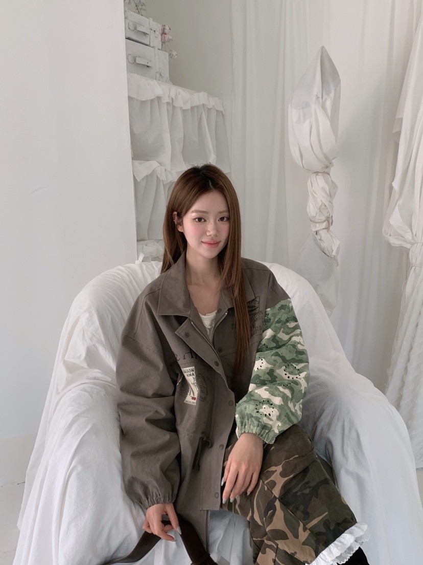 MAISONDEGLORY韓國代購女裝新款時尚推薦休閑人氣真品夾克MAISONDEGLORY夾克