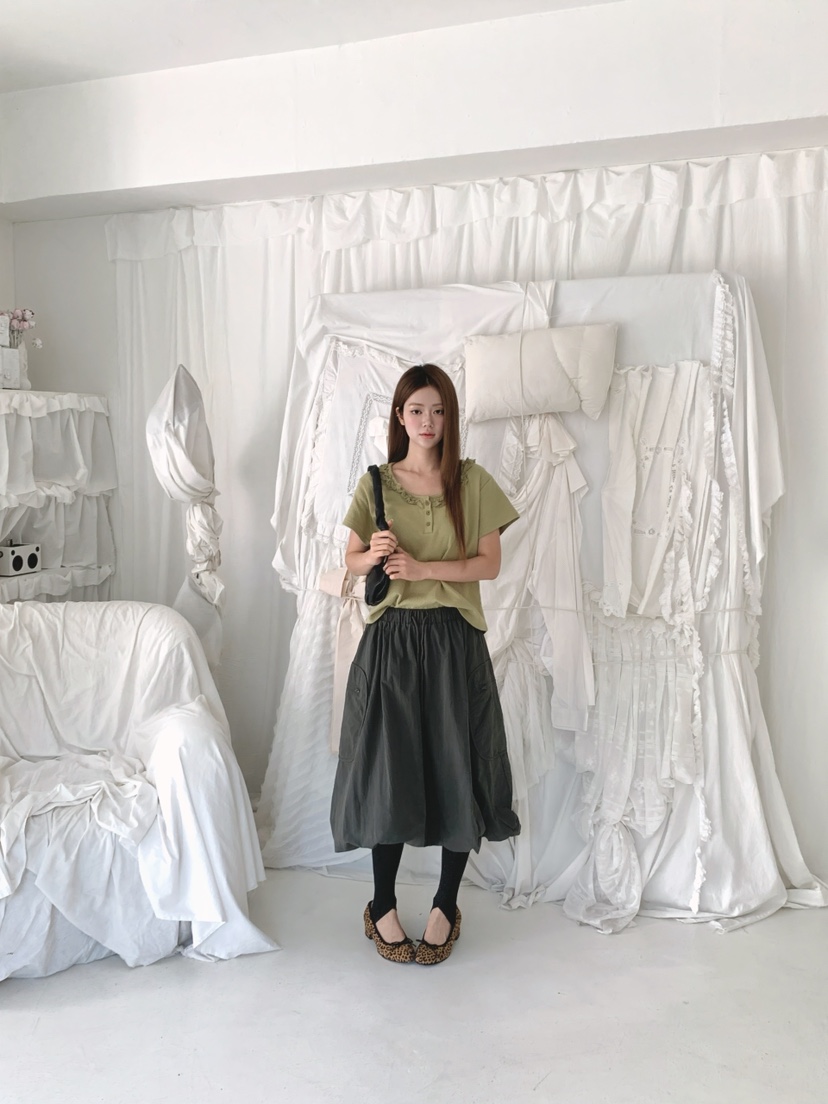 MAISONDEGLORY韓國代購女裝新款休閑人氣推薦半身裙中短裙MAISONDEGLORY半身裙/中短裙