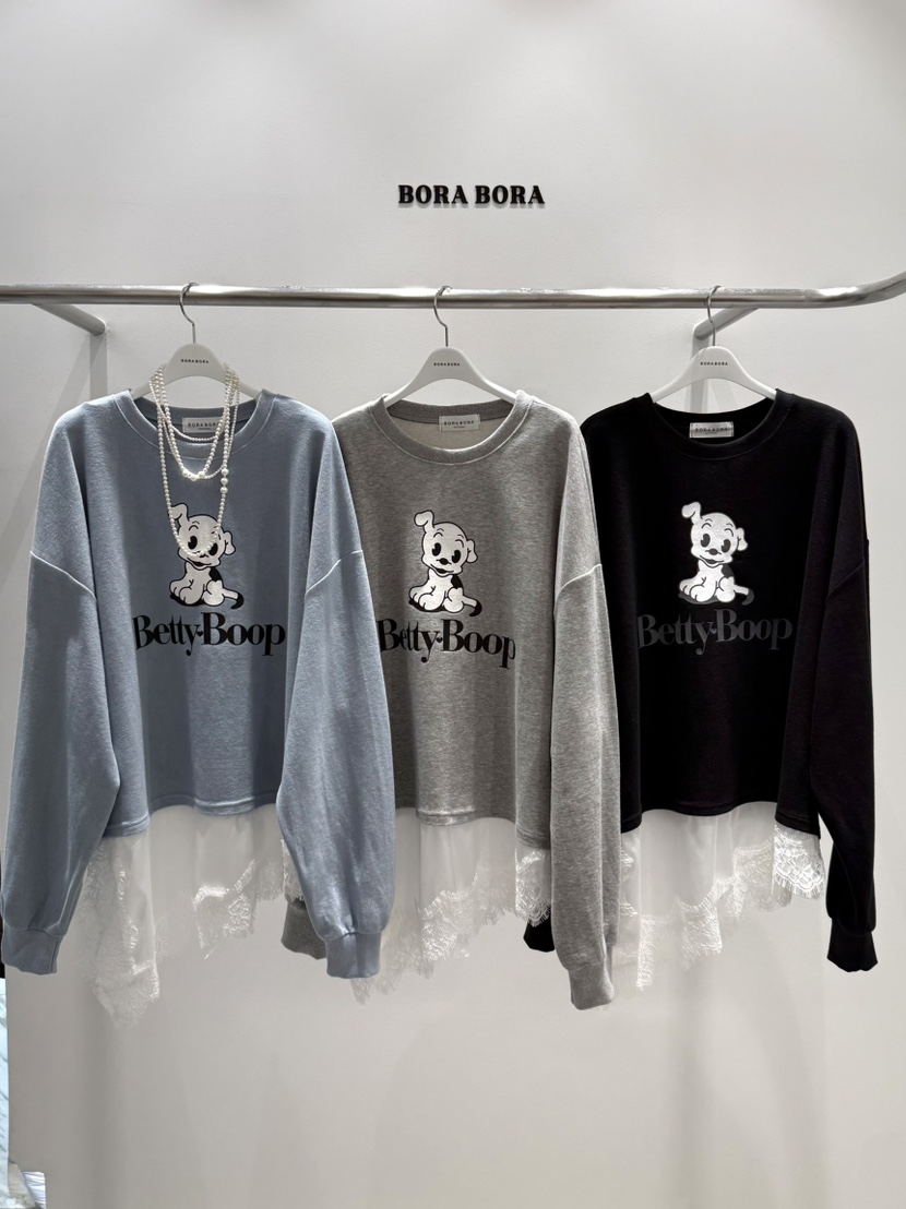 BORA BORA東大門代購女裝新品休閑時尚熱賣推薦真品衛衣BORA BORA衛衣