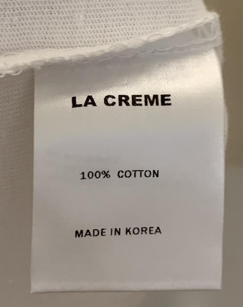 LA CREME東大門直郵女裝新品推薦真品熱賣人氣休閑時尚T恤LA CREMET恤