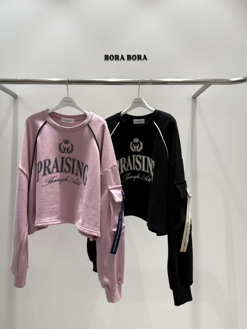 BORA BORA東大門實拍女裝新品推薦熱賣休閑人氣真品衛衣BORA BORA衛衣