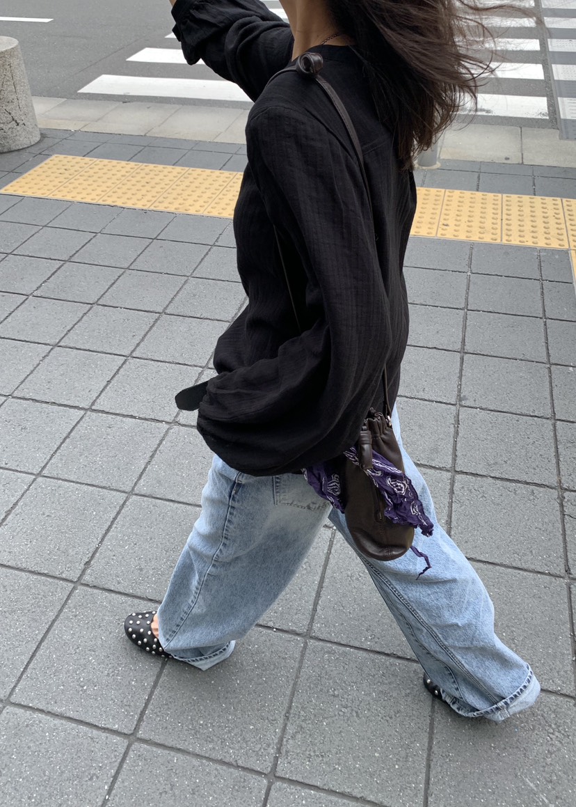 ROMANTICIZE韓國代購女士新款真品時尚休閑人氣熱賣牛仔褲ROMANTICIZE牛仔褲